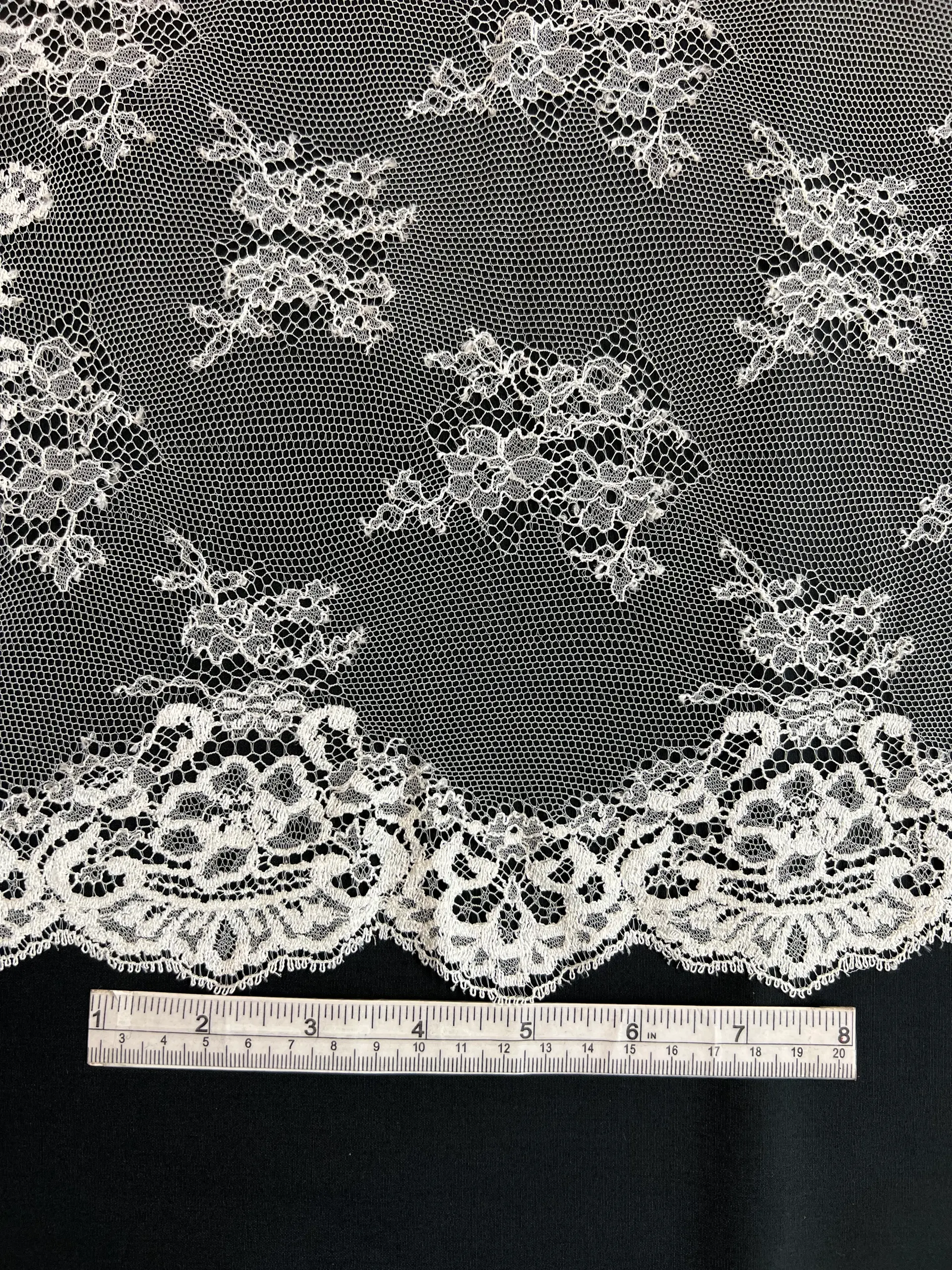 French Mantilla Lace