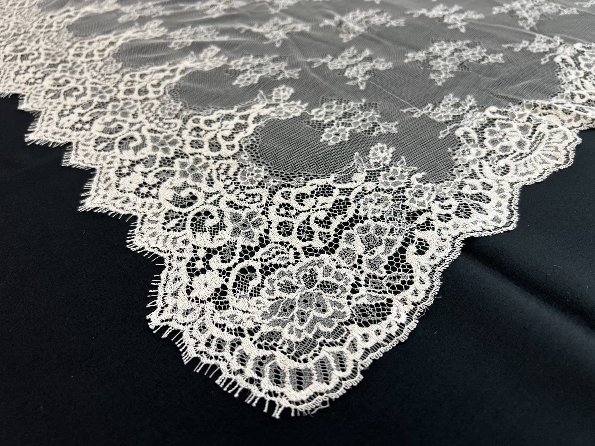 French Mantilla Lace