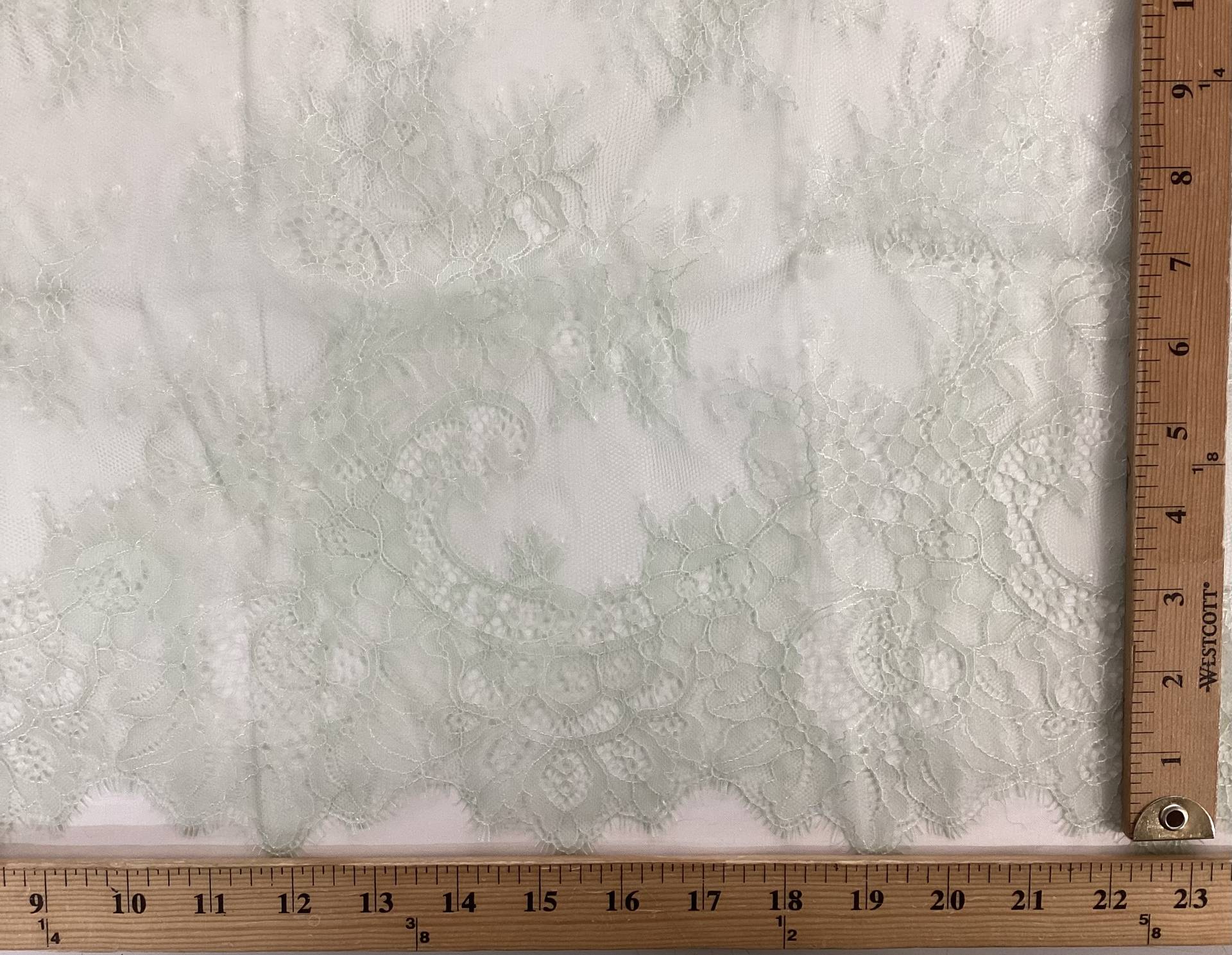 Chantilly Lace in Celadon
