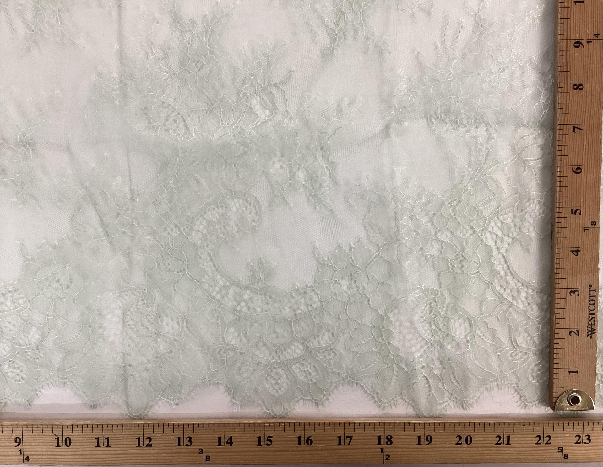 Chantilly Lace in Celadon