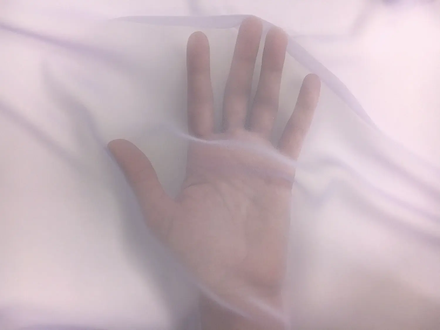 Japanese Polyester Chiffon in Wisteria2