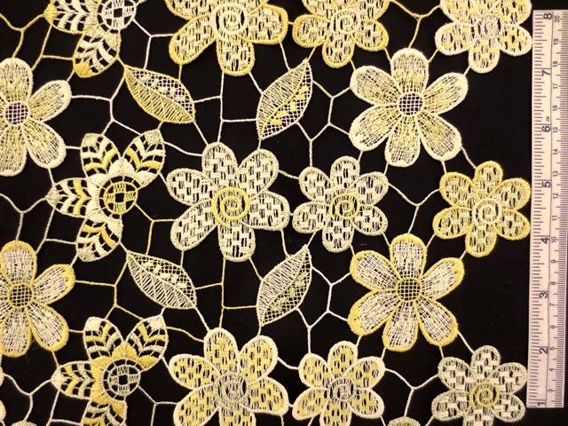 Metallic Guipure Lace0