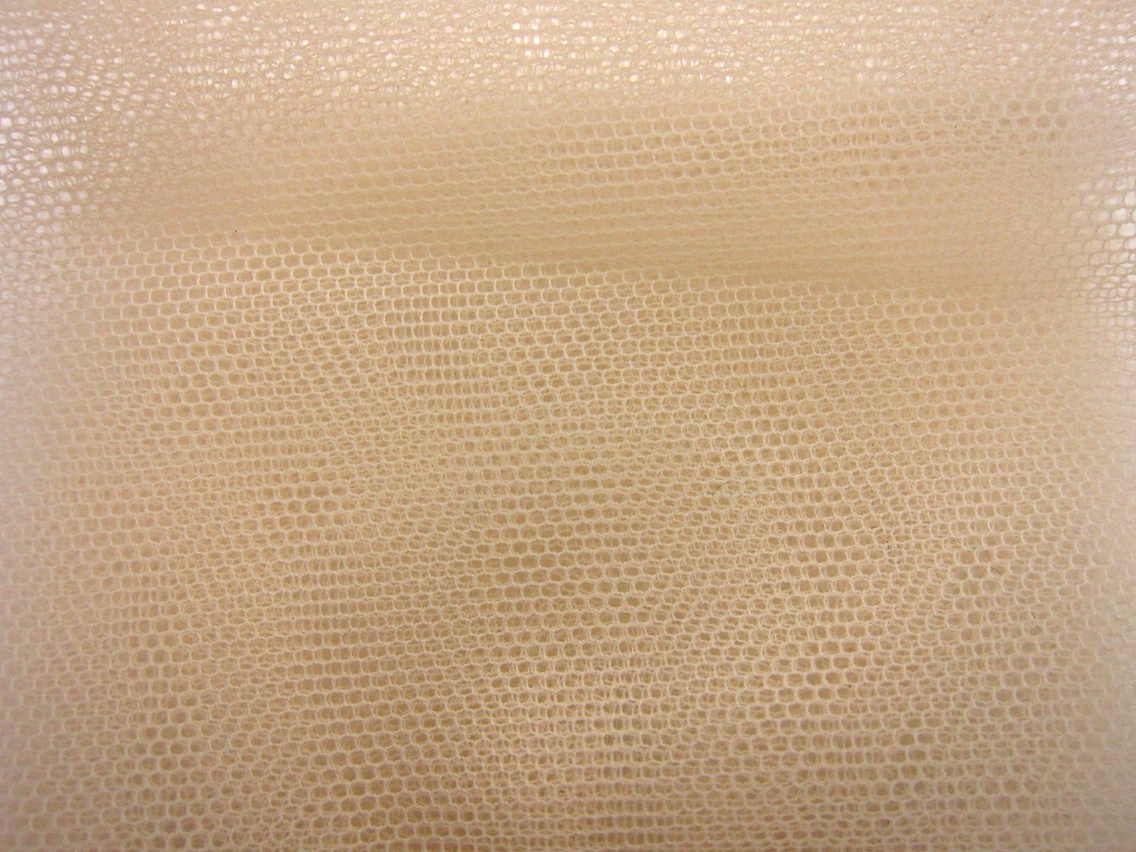 Italian Nylon Tulle in Stucco0