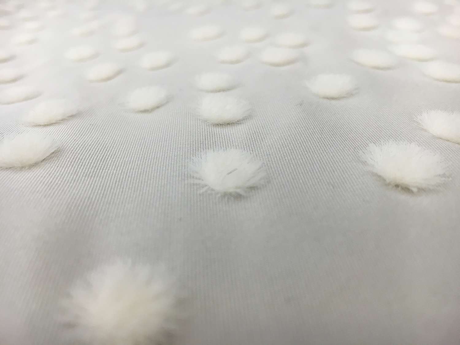 Silk Faille with Polka Dot Flocking0