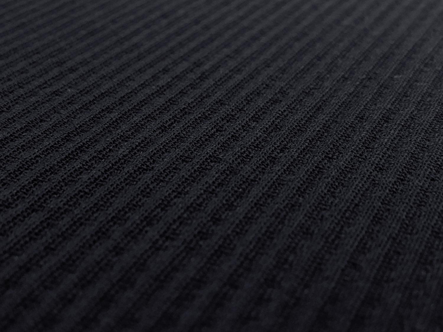 Wool Lycra Ottoman Crepe in Midnight Navy0