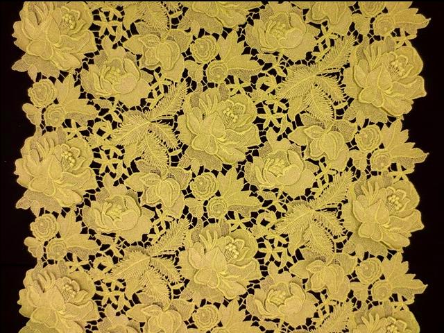 Metallic Guipure Lace3