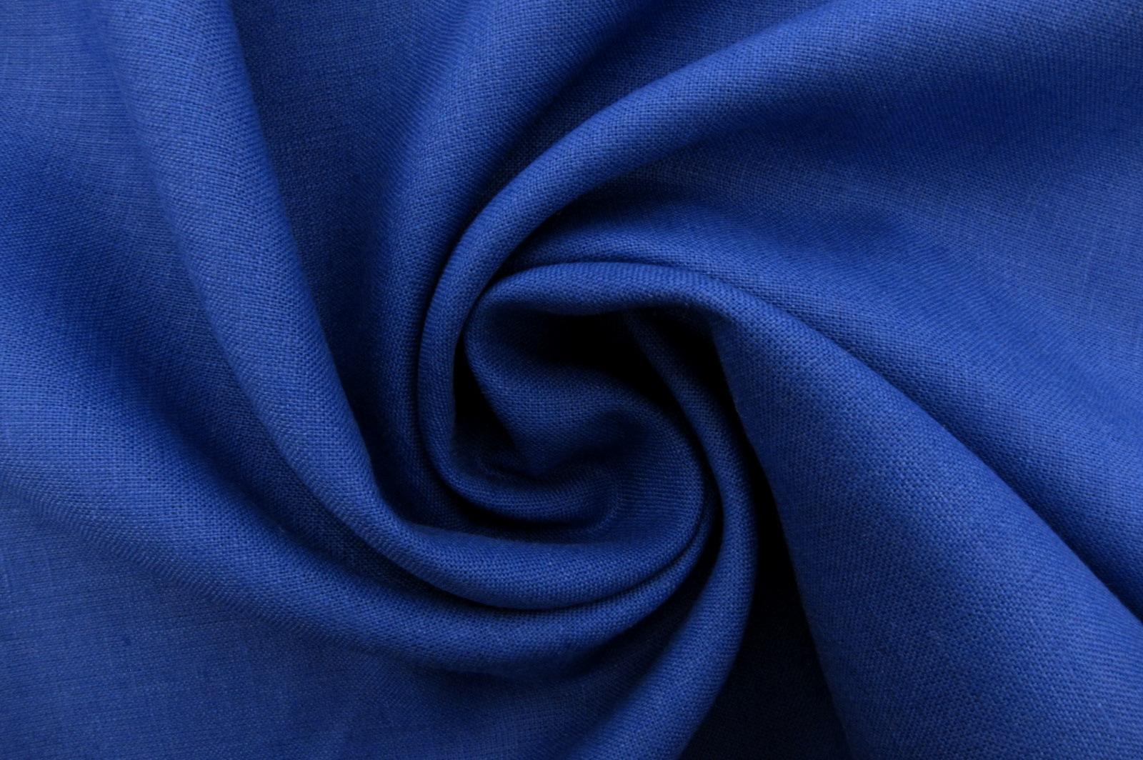 Midweight Linen in Electric Blue