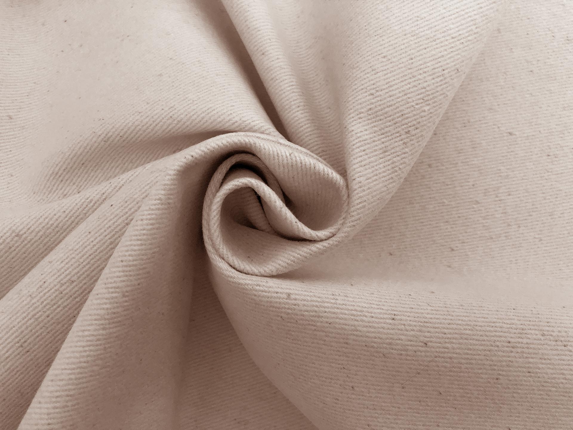 12oz Brushed Cotton Denim in Natural1