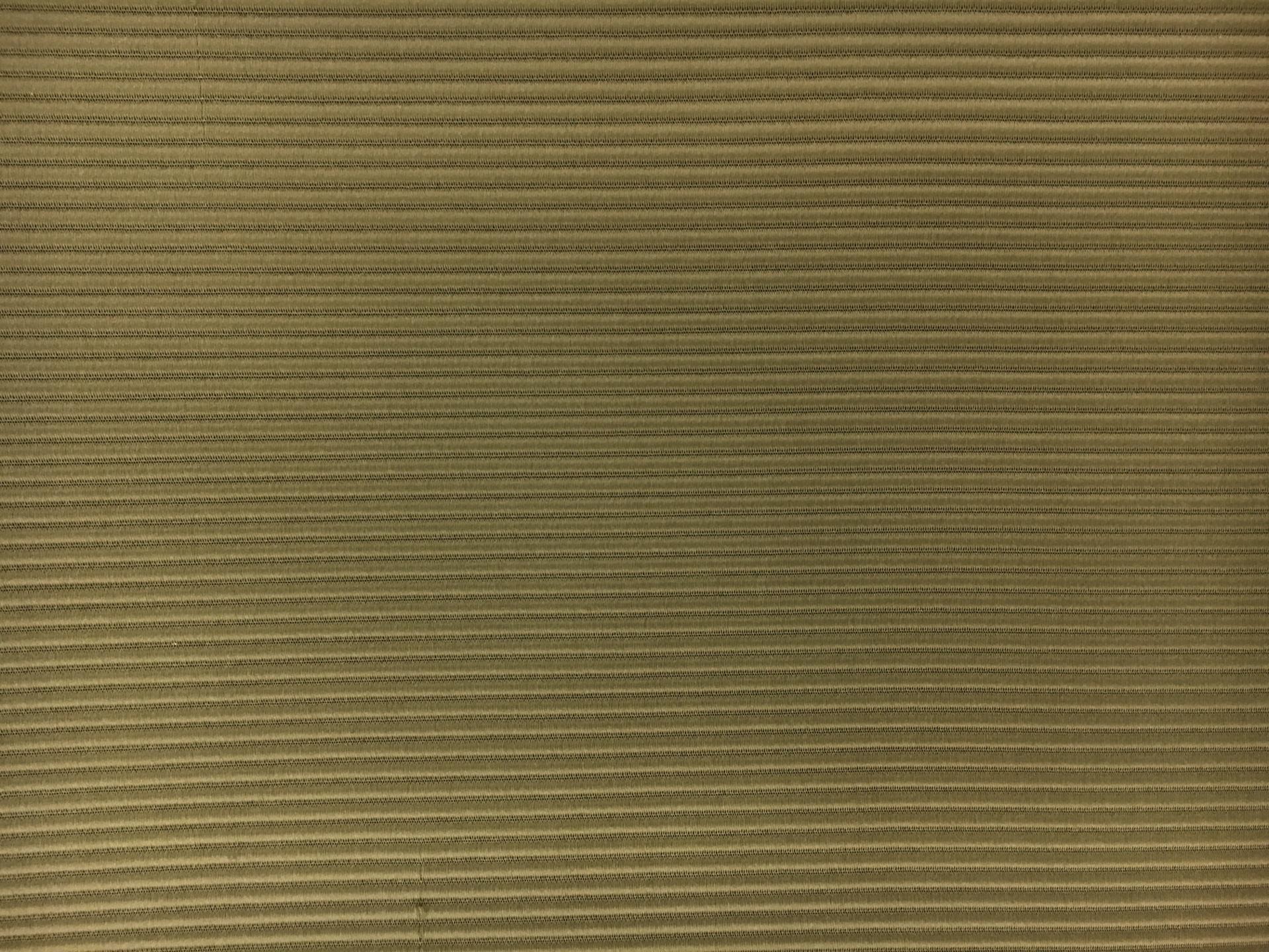 Italian Cotton and Acetate Ottoman in Light Olive0