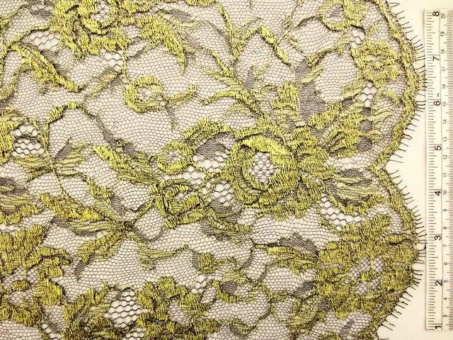 Metallic Chantilly Lace0