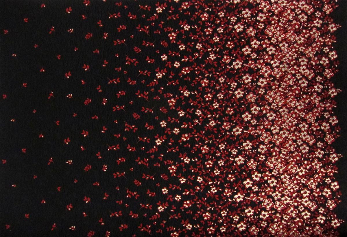 Polyester and Silk Blend Metallic Brocade0