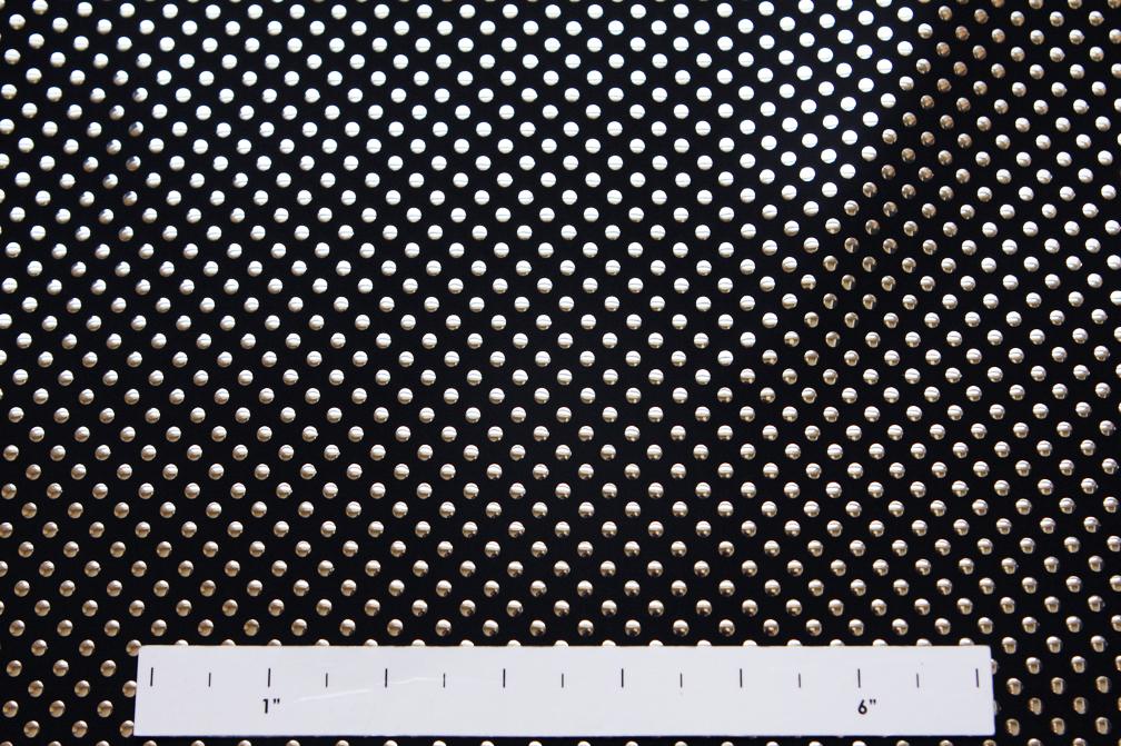 Poly Spandex with Metallic Dots1