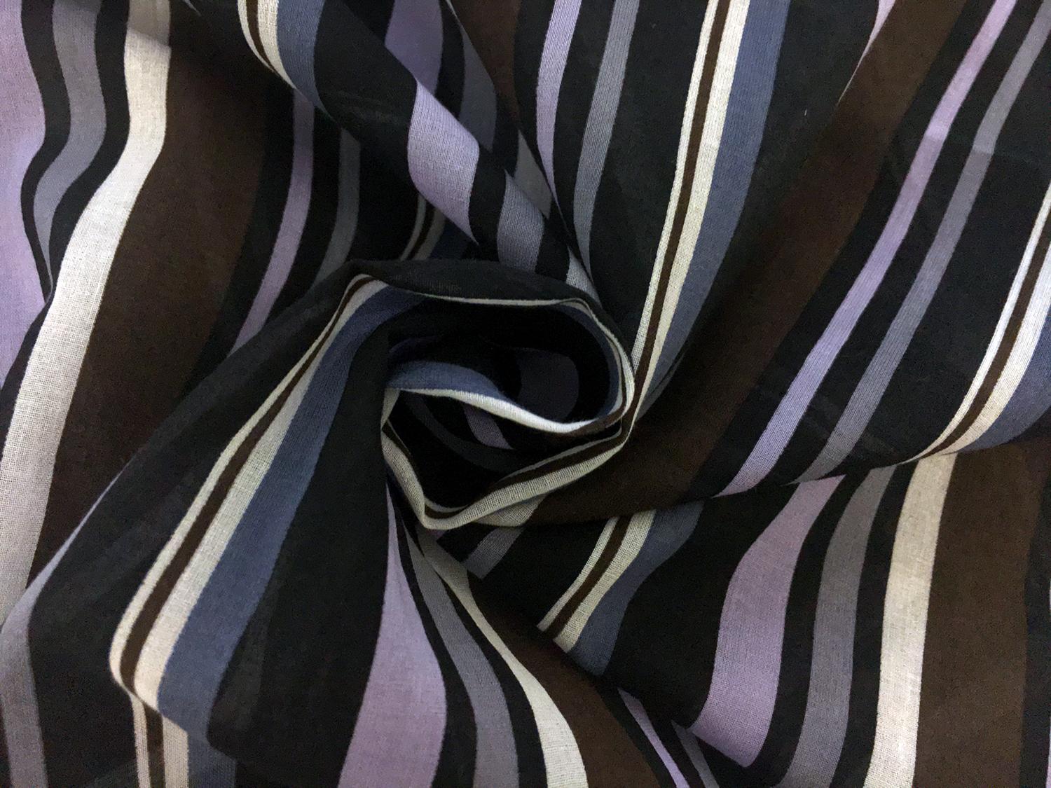 Japanese Cotton Voile Stripe1