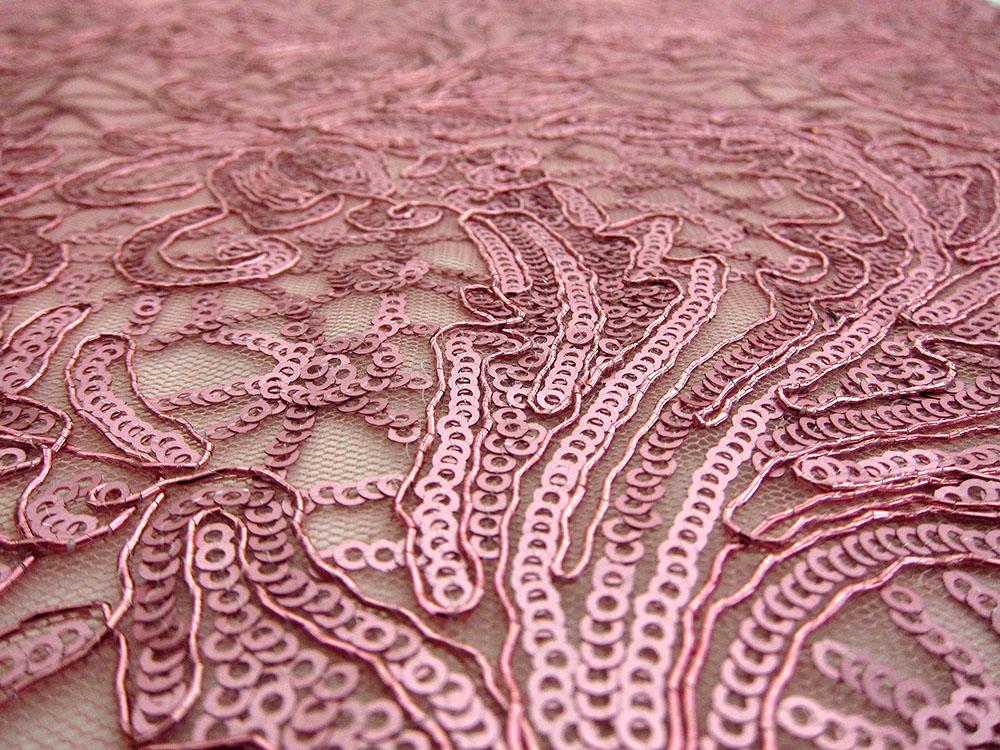 Tulle with Sequins and Cording2