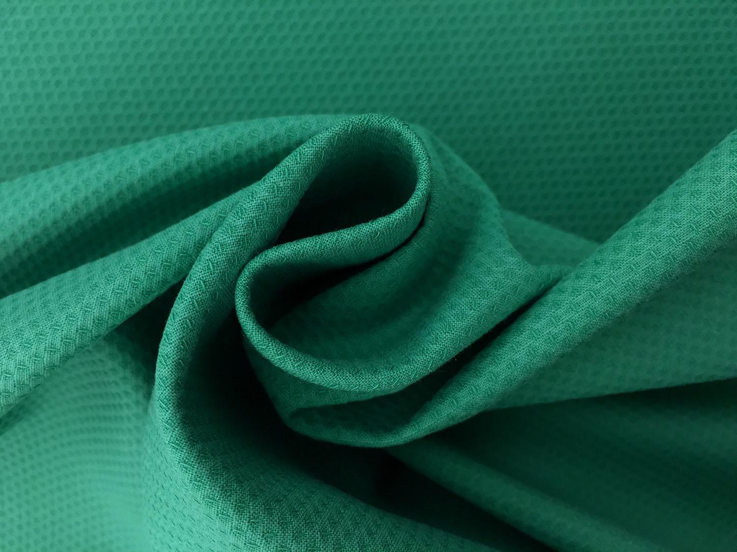 Italian Cotton Lycra Pique in Sea green2