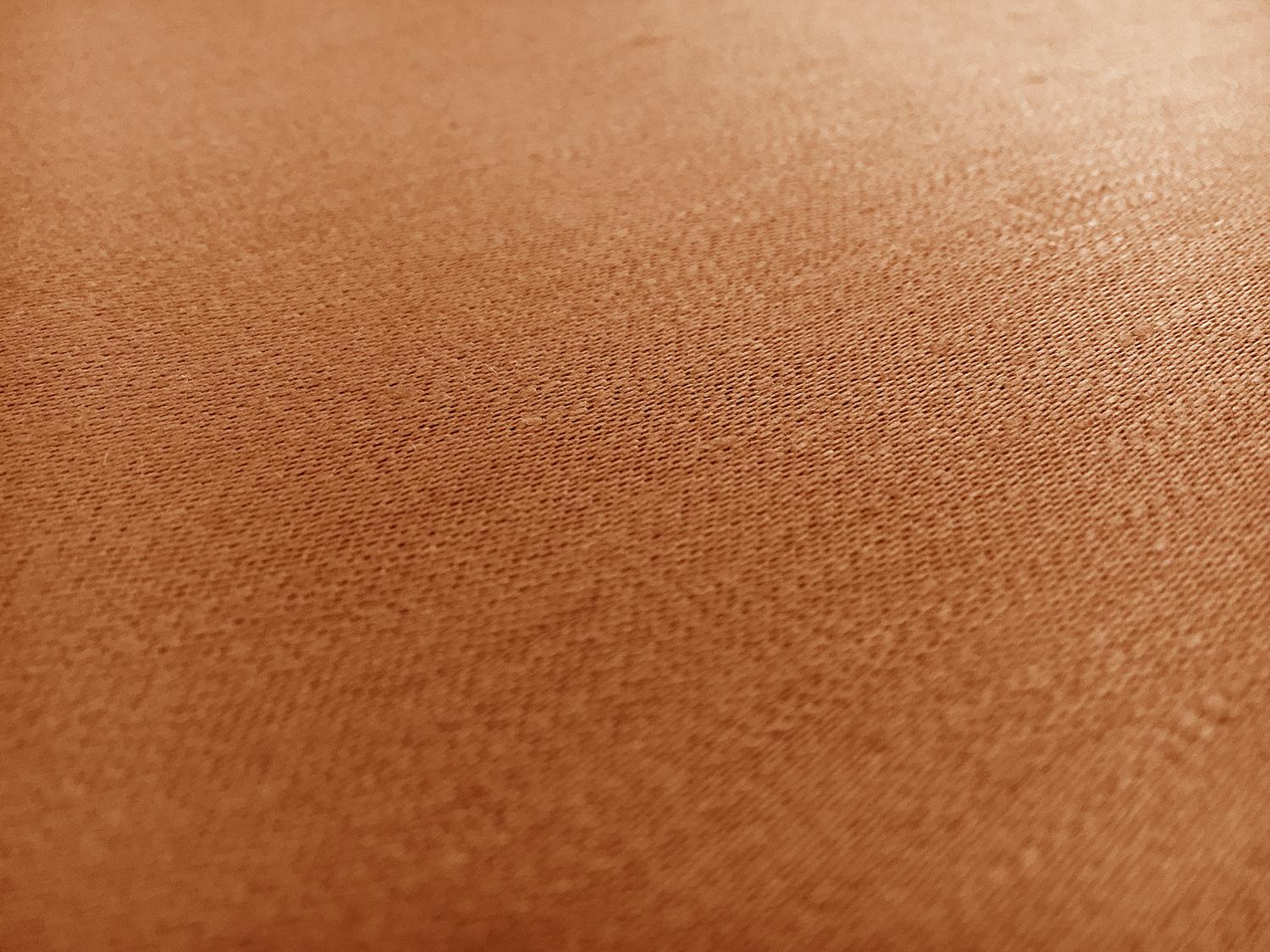Heavy Linen Satin Upholstery in Caramel