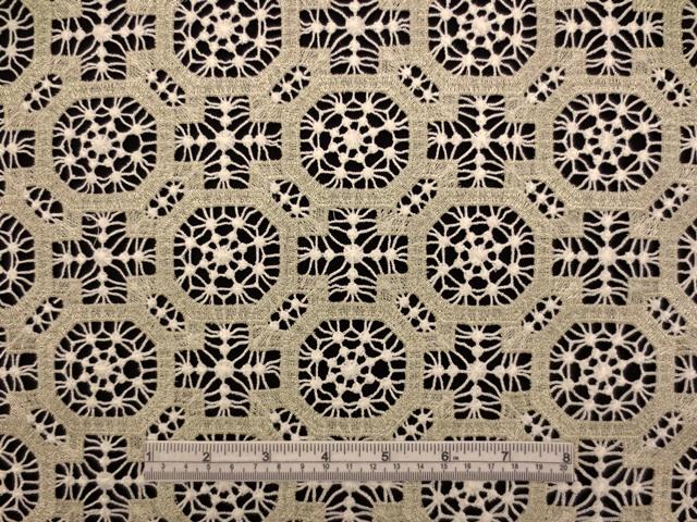 Metallic Guipure Lace1