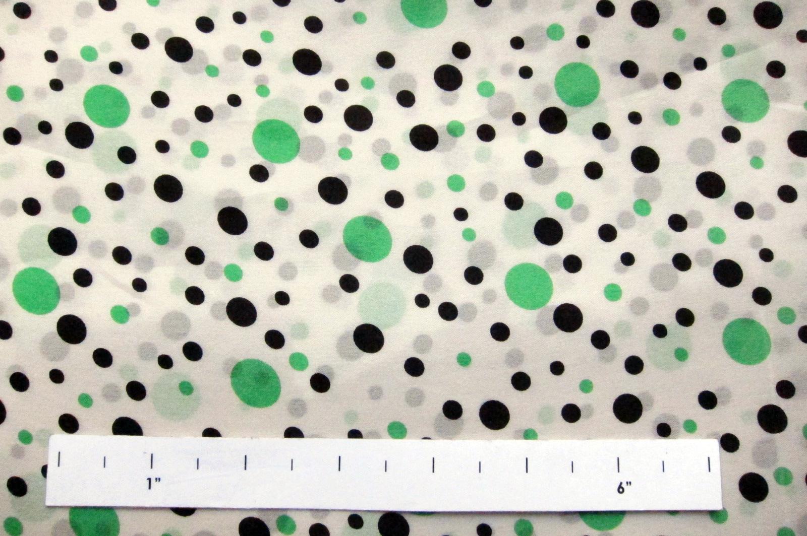 Printed Silk Satin Face Organza1