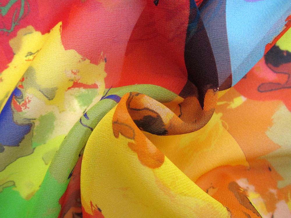 Printed Silk Chiffon3