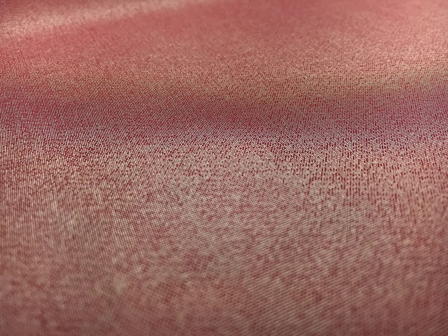 Microfiber Silver Metallic Chiffon in Carmine1