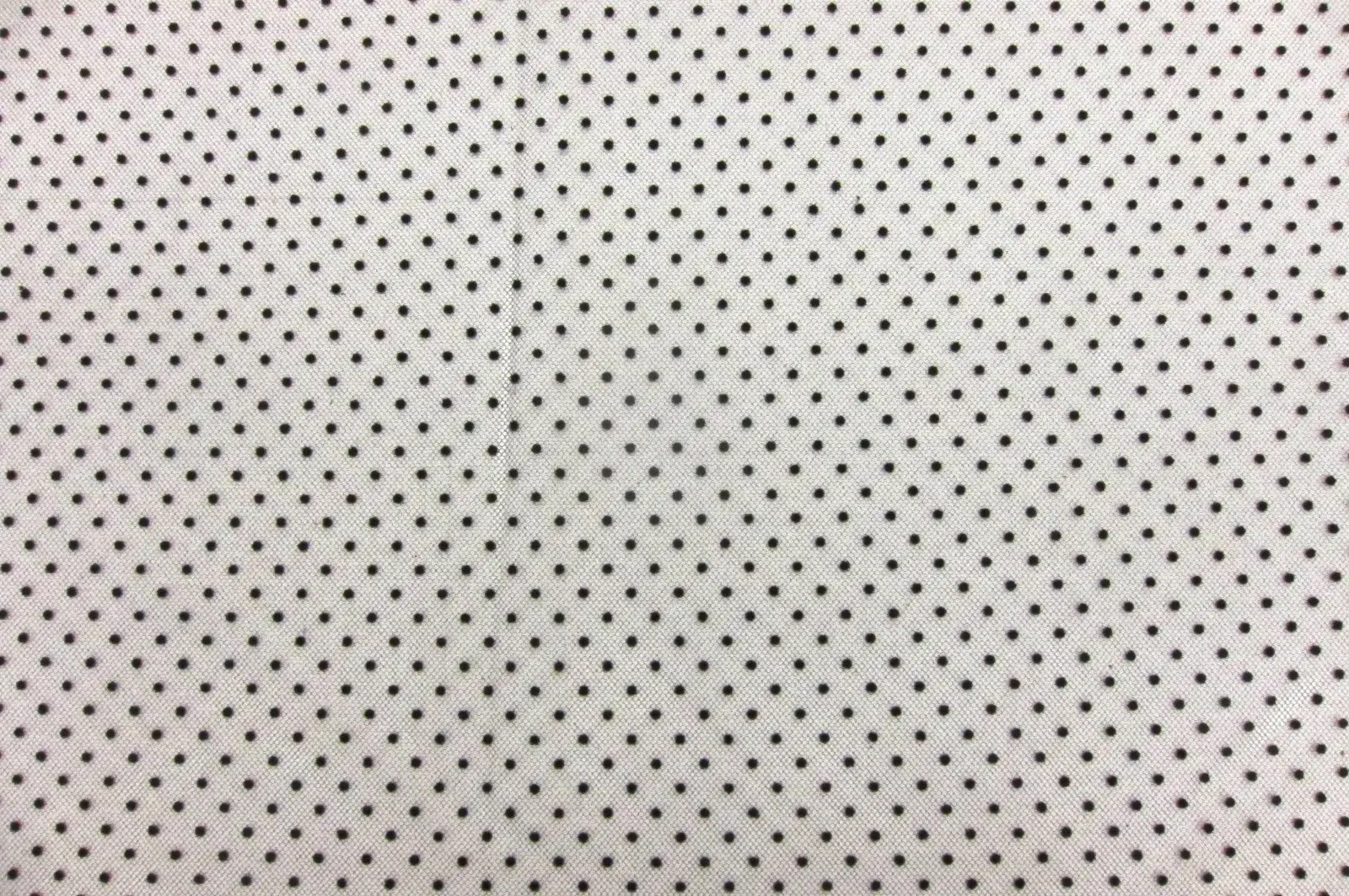 Polka Dot Flocking on Metallic Tulle in Gold0