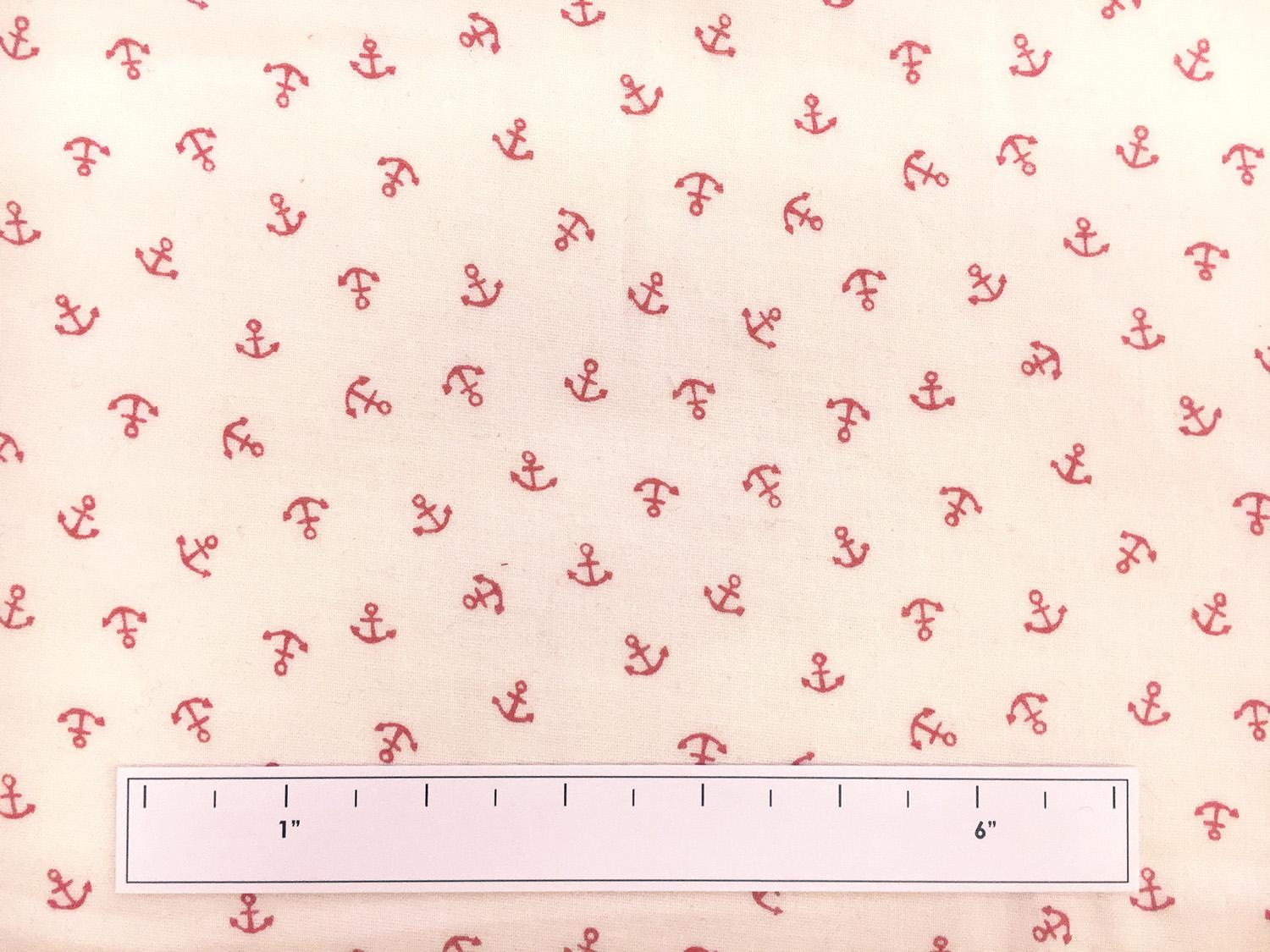 Japanese Double Gauze Nautical Print3