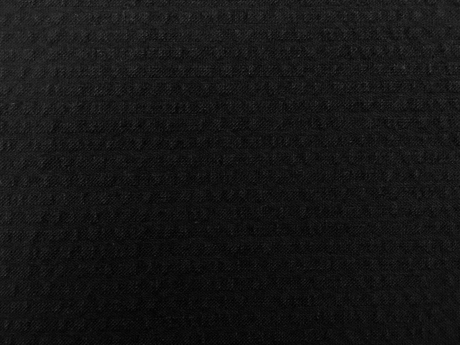 Cotton Seersucker in Black0