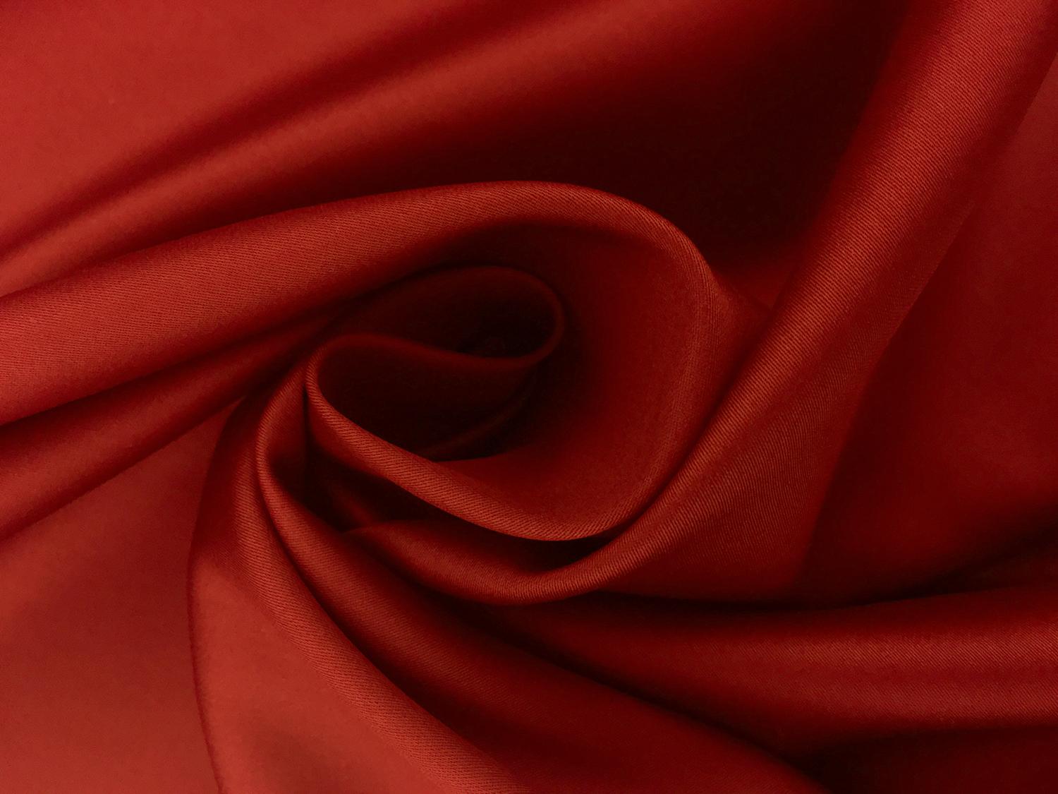 Egyptian Cotton Sateen in Venetian Red1