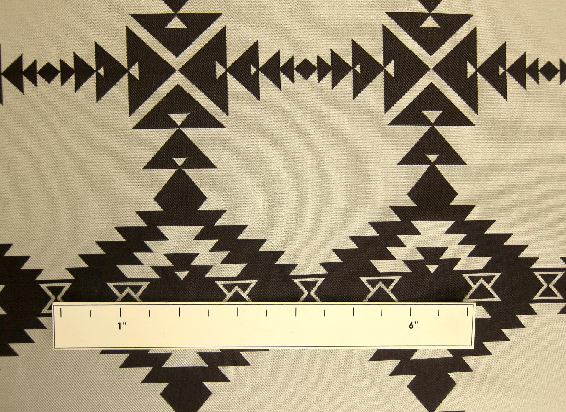 Printed Silk Blend Warp Zibeline1