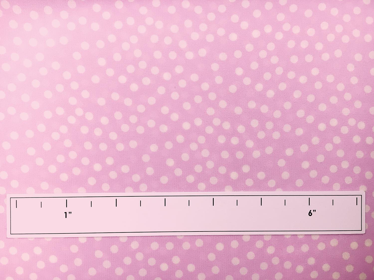 Printed Silk Crepe de Chine with Dots1