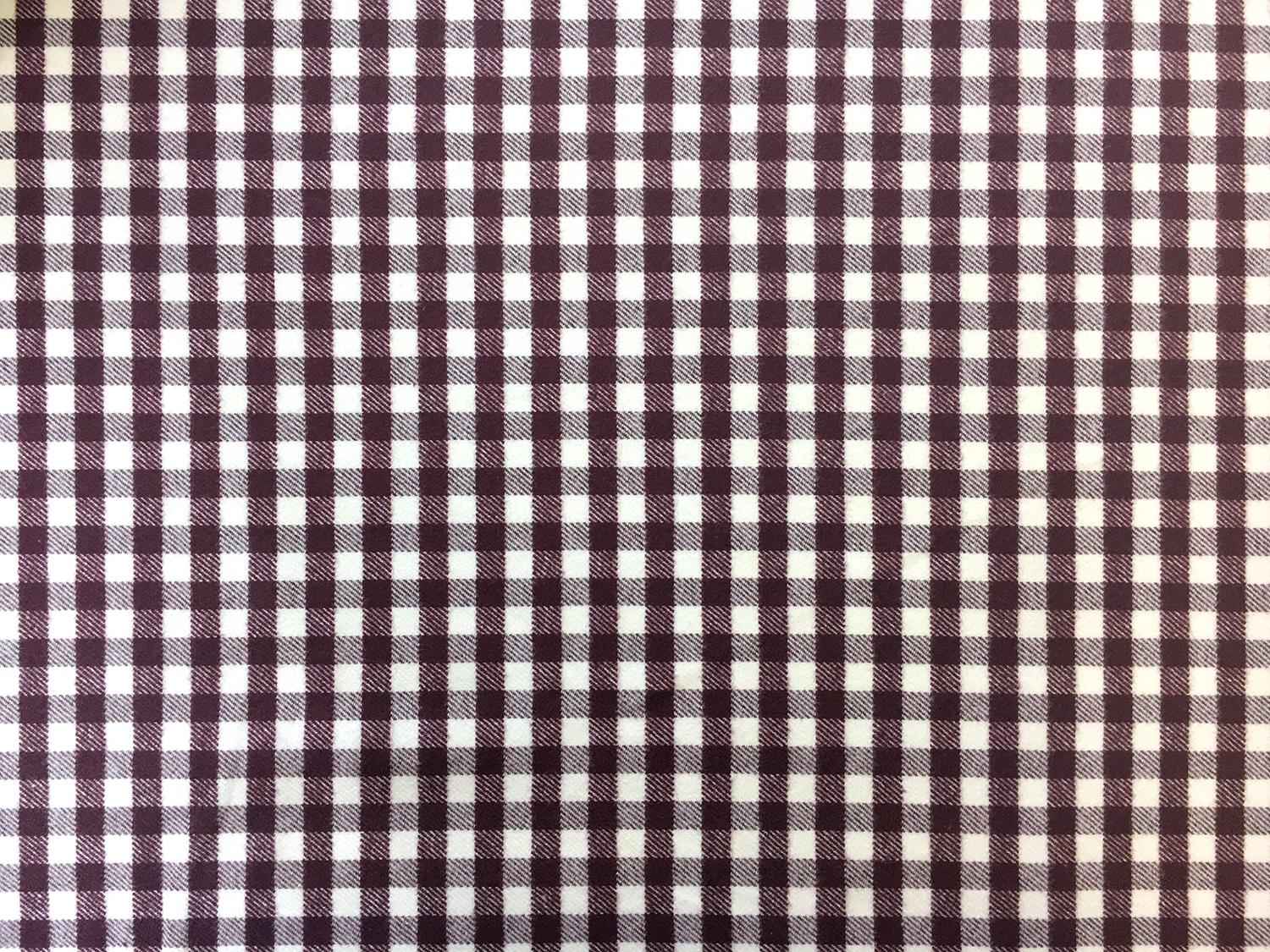 Cotton Wool Blend Flannel Check0