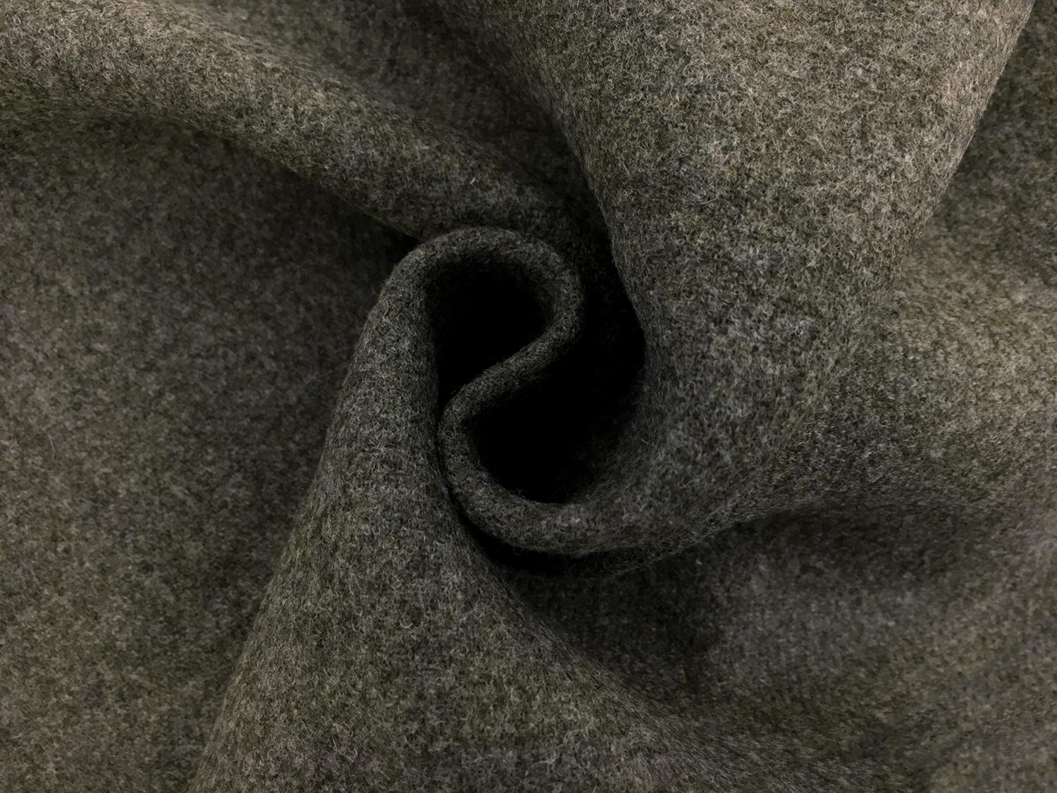 Italian Wool Doubleface Coating in Taupe and Beige2