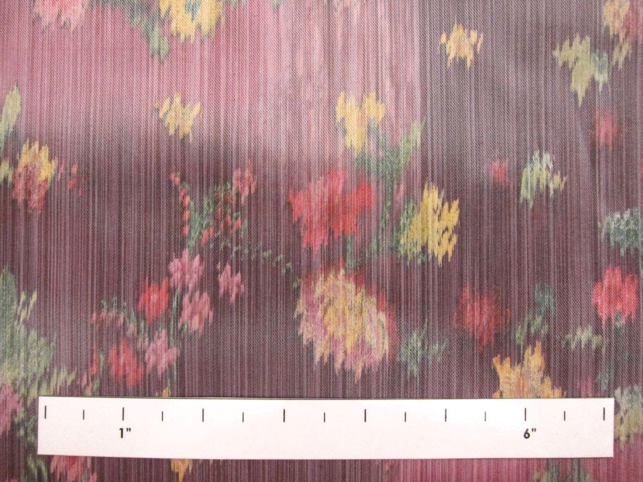 Metallic Nylon Blend Warp Organza1