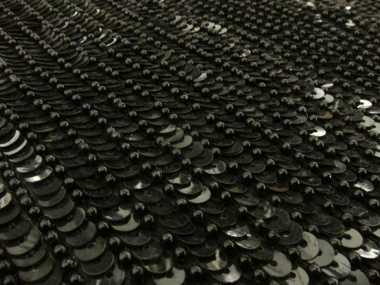 Sequins and Beads on Silk Chiffon2