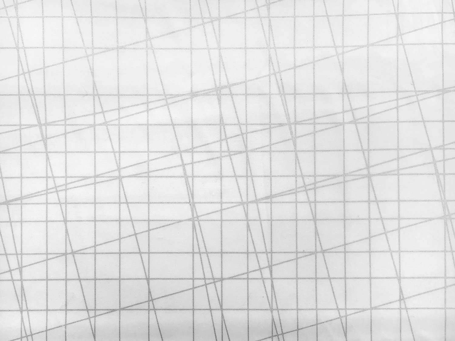 Cotton Broadcloth Metallic Grid Print in White0