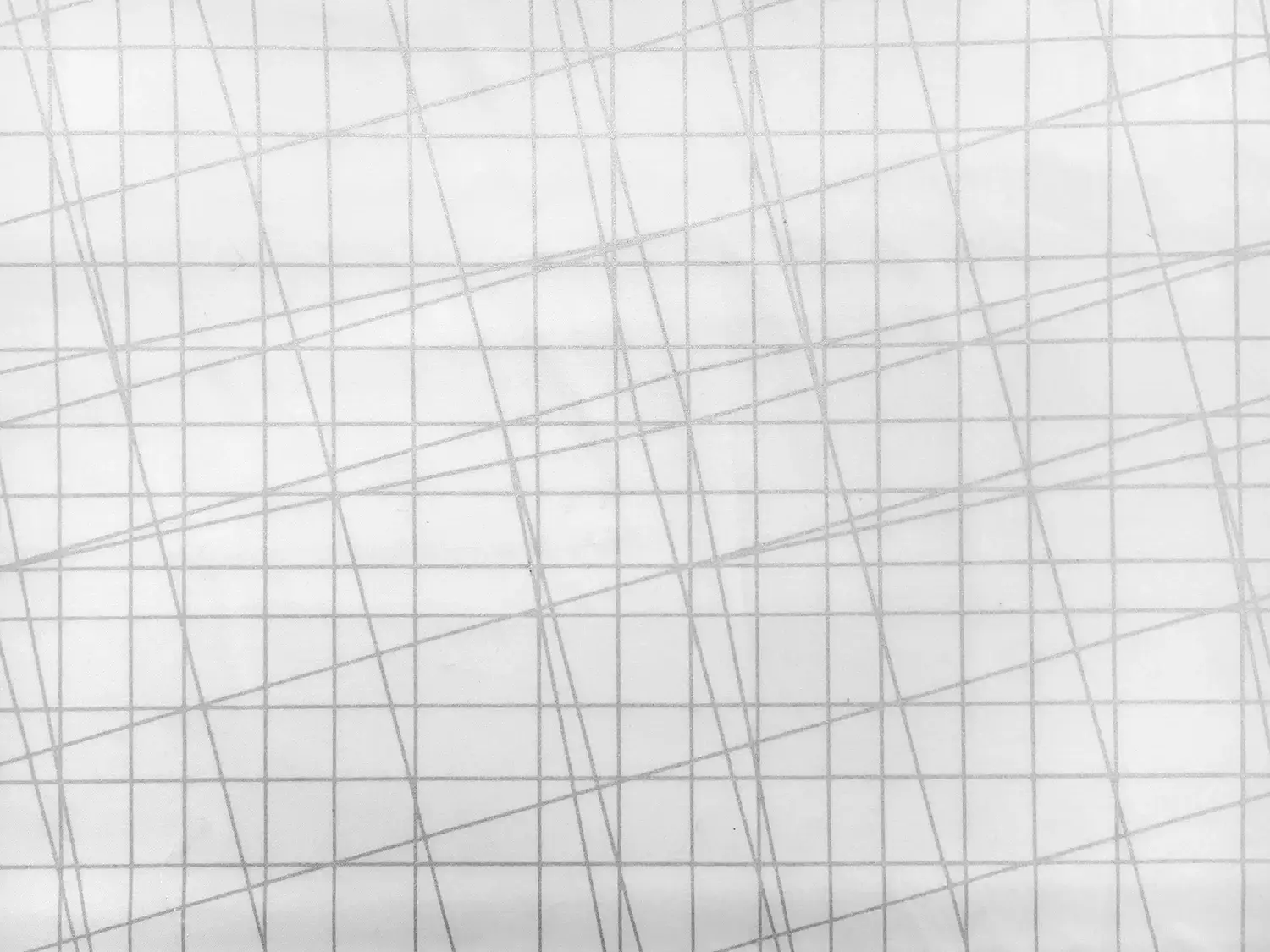 Cotton Broadcloth Metallic Grid Print in White0