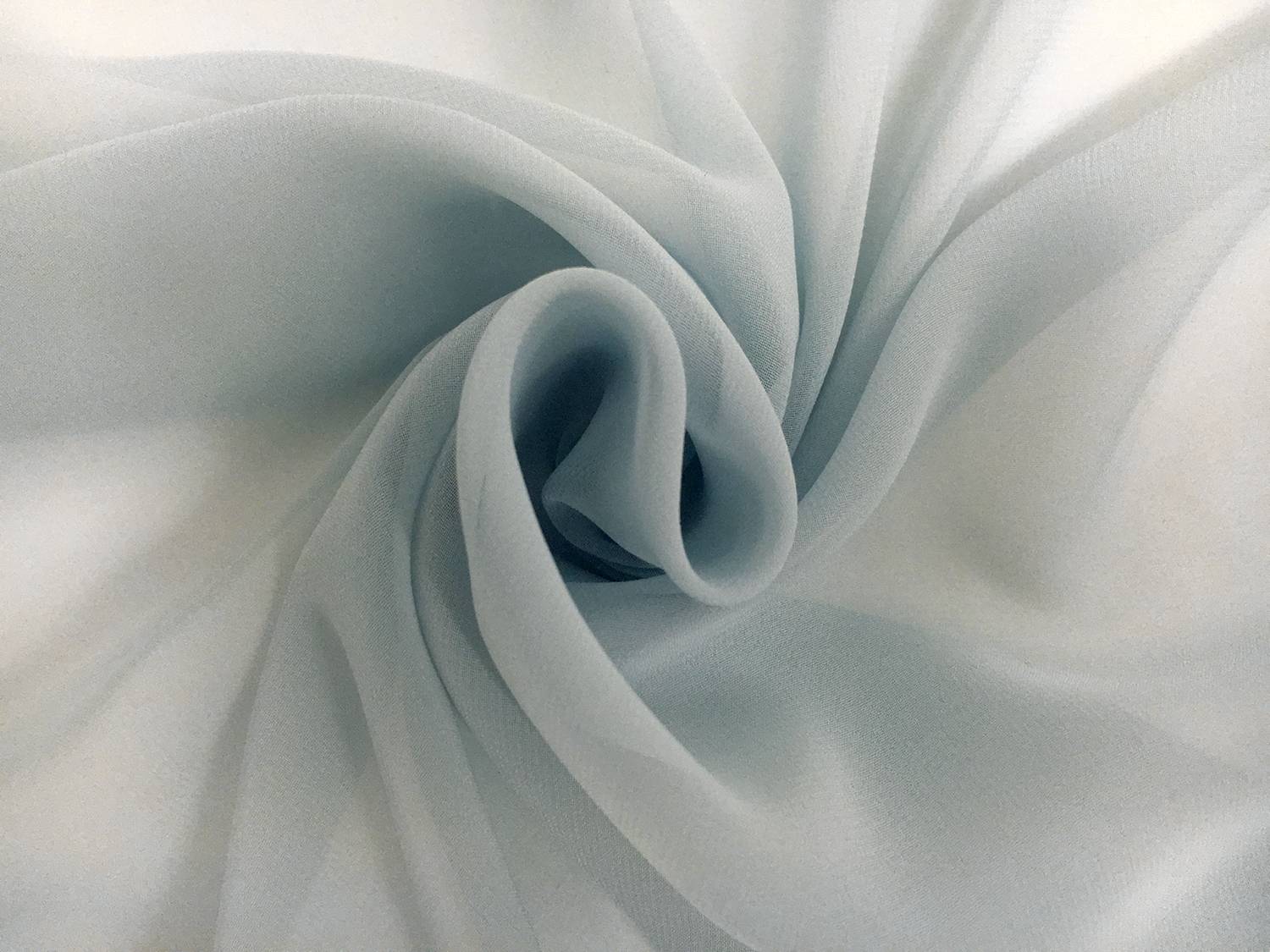 Japanese Polyester Chiffon in Manatee Grey1