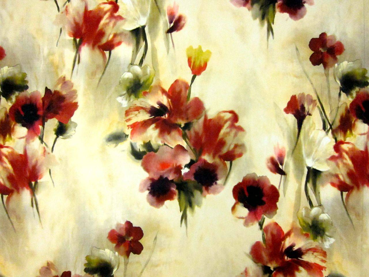 Printed Silk Mikado0