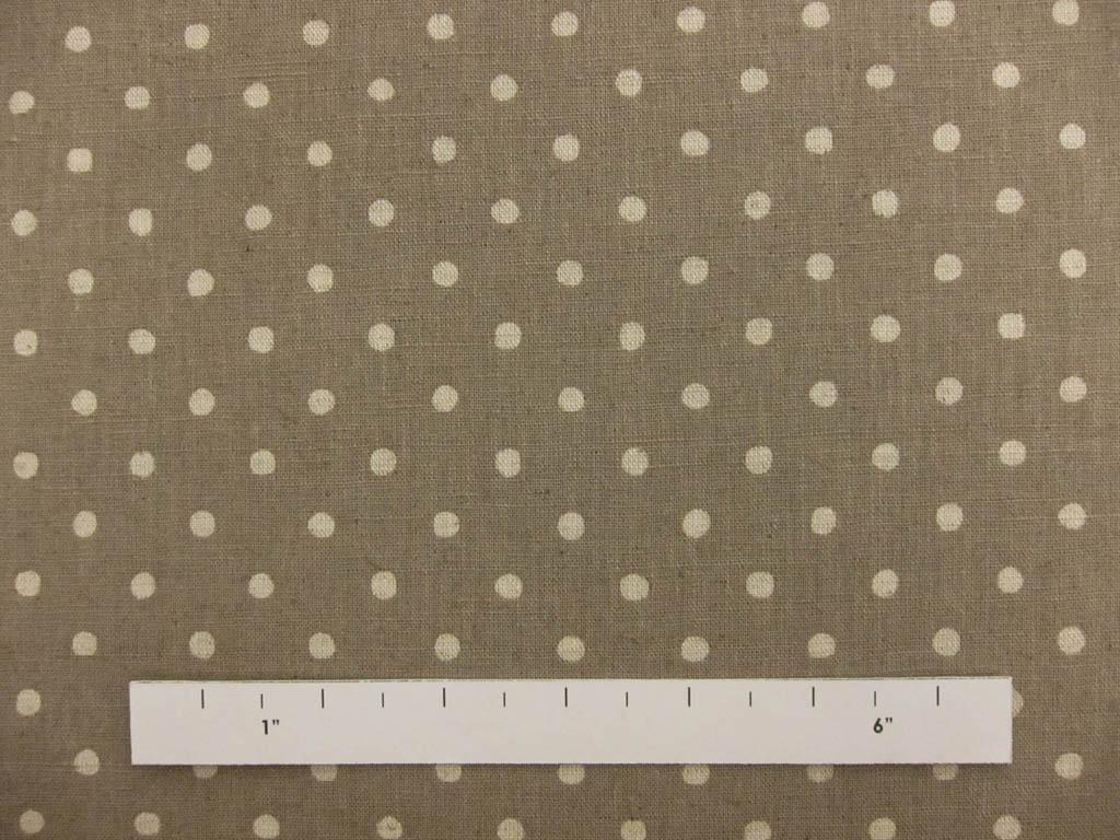 Japanese Cotton Linen Polka Dot Print1