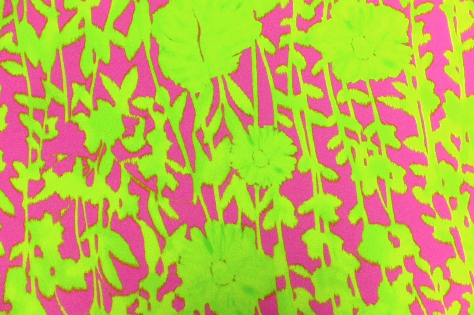Printed Silk Mikado0