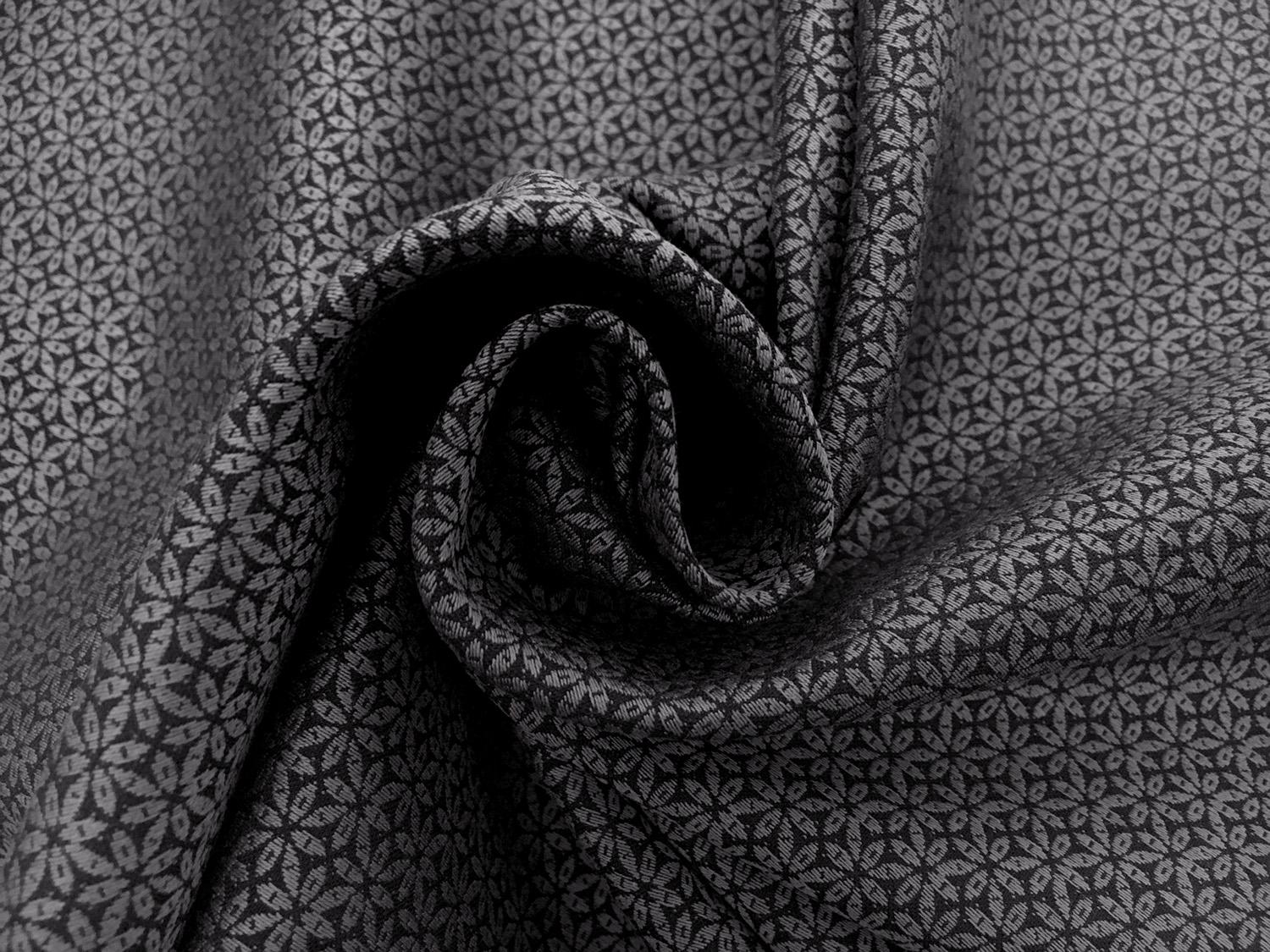 Cotton Shirting With Floral Dobby 1