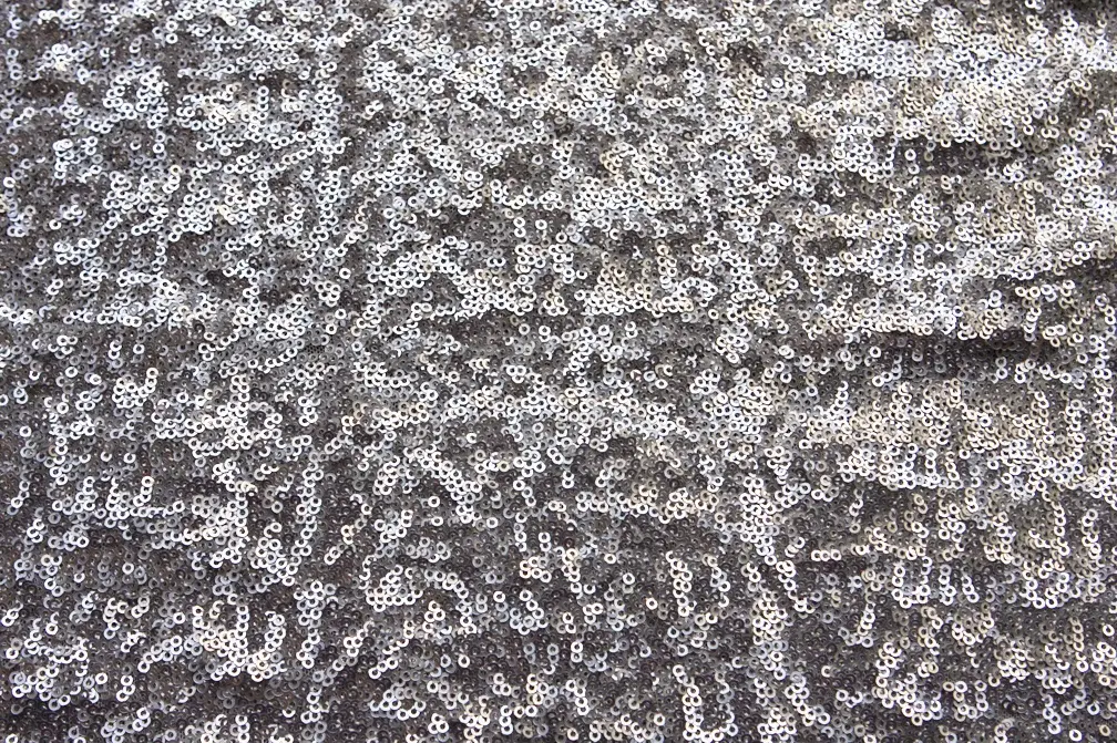 Mini Sequins on Stretch Tulle0