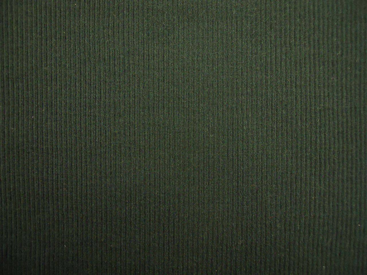 Virgin Wool Rib Knit in Dark Hunter0
