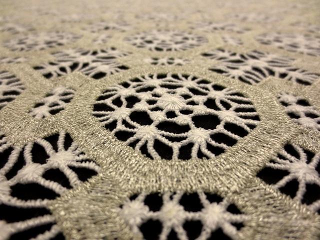 Metallic Guipure Lace2