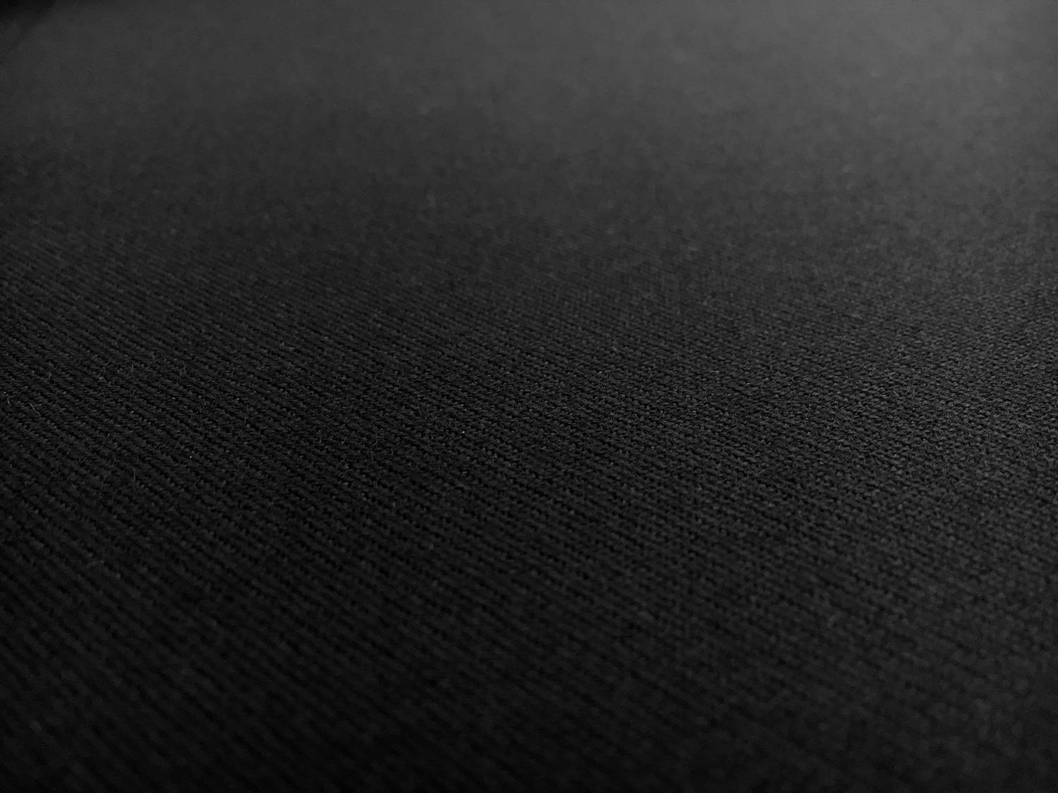 Italian Merino Wool Covert Twill in Nero0