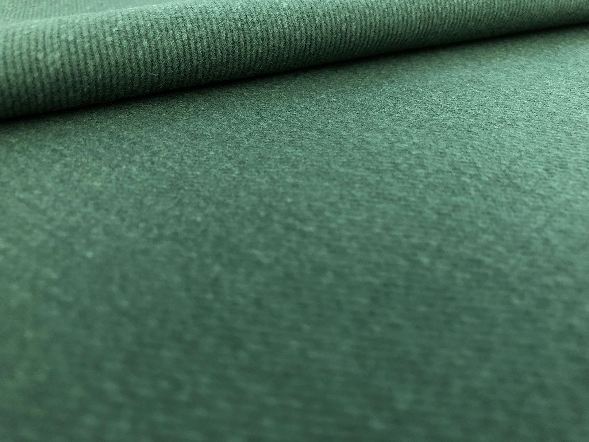 12oz Brushed Cotton Denim in Forest0