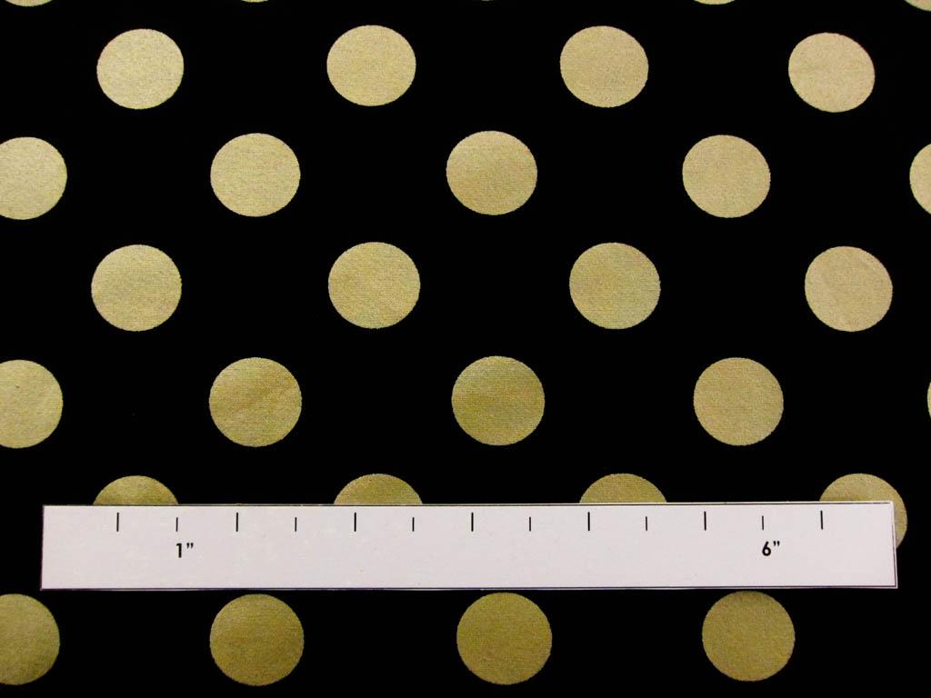 Cotton Broadcloth Metallic Print1