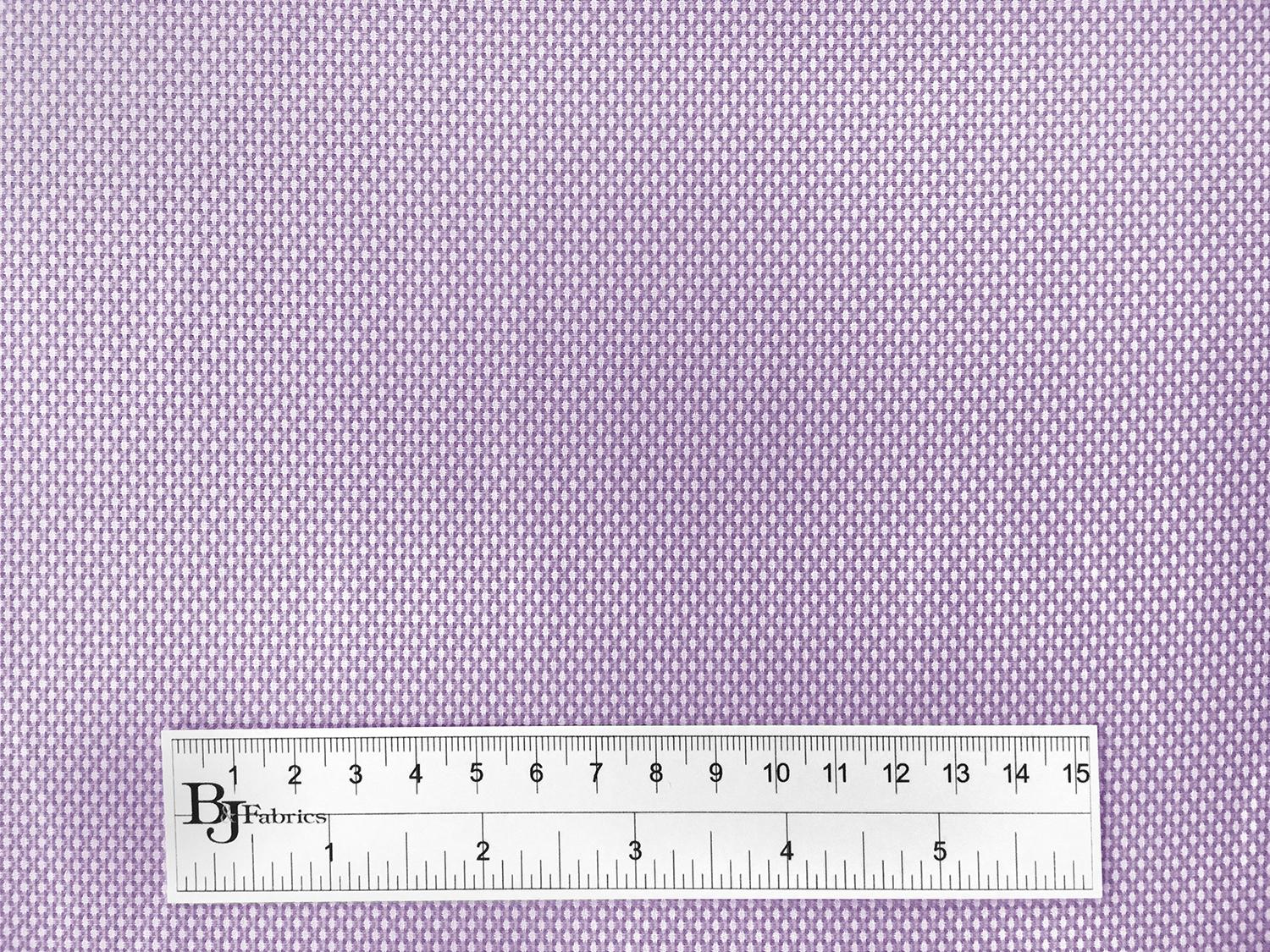 Italian Cotton Birdseye Dobby Shirting in Lilac3