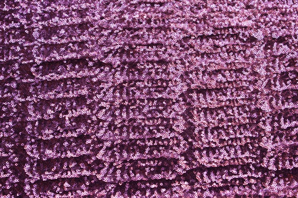 Mini Sequins on Stretch Tulle0