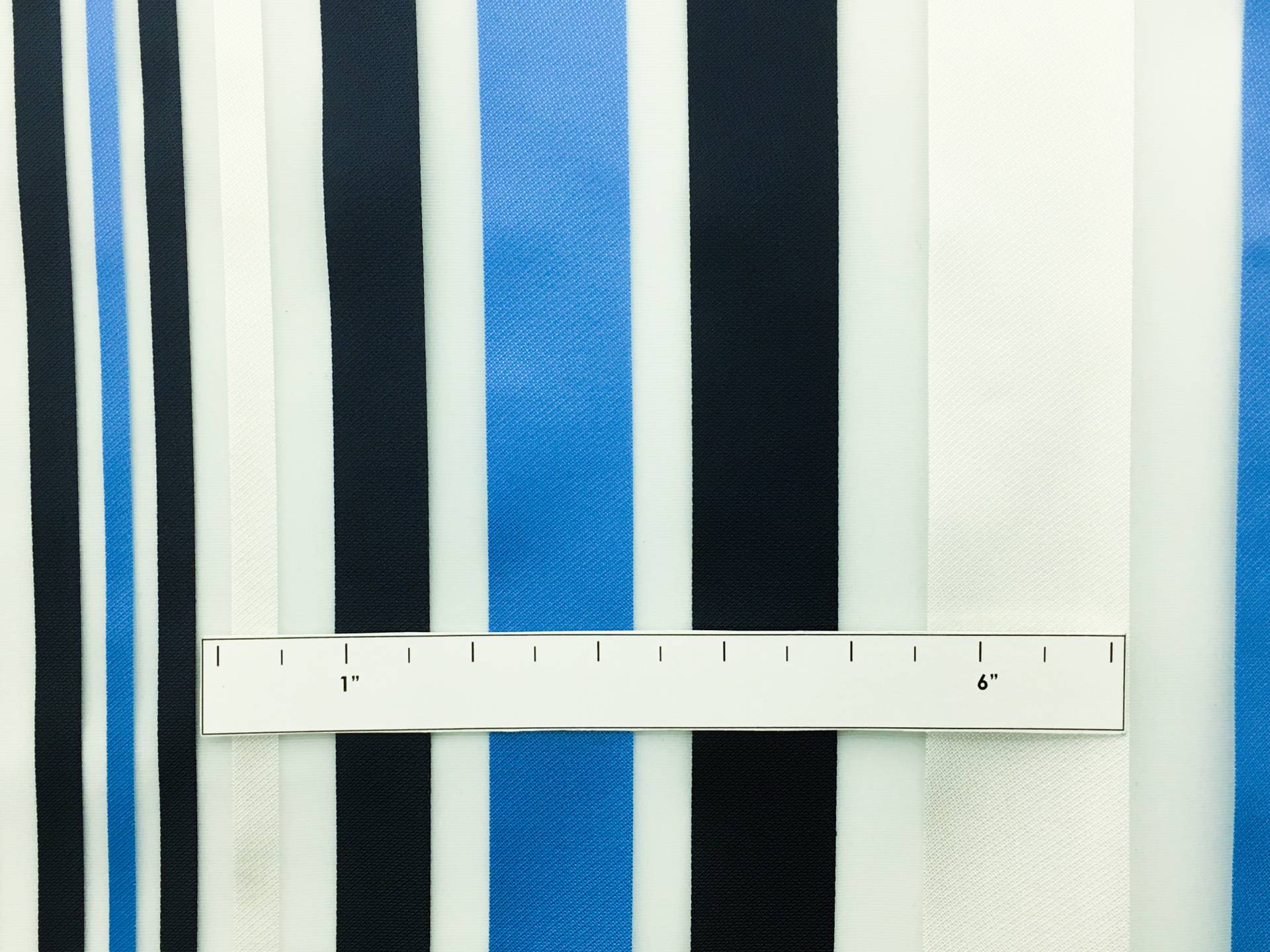 Viscose Blend Striped Organza1